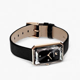 Swarovski Uptown Black Dial Black Leather Strap Watch for Women - 5547710 Buy Now By Swarovski