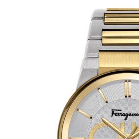 Salvatore Ferragamo Sapphire Silver Dial Two Tone Steel Strap Watch for Men - SFHP00520 Buy Now By Salvatore Ferragamo