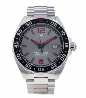 Tag Heuer Formula 1 Quartz Anthracite Dial Silver Steel Strap Watch for Men - WAZ1018.BA0842 Buy Now By Tag Heuer