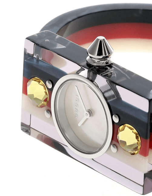 Gucci Web Pink Mother of Pearl Dial Watch For Women - YA143524 Buy Now By Gucci