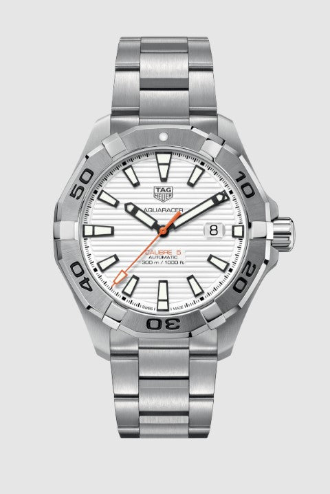 Tag Heuer Aquaracer White Dial Watch for Men - WAY2013.BA0927 Buy Now By Tag Heuer