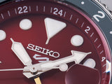 Seiko 5 Sports Thong Sia Limited Edition Red Dial Silver Steel Strap Watch For Men - SSK031K1 Buy Now By Seiko