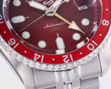 Seiko 5 Sports Thong Sia Limited Edition Red Dial Silver Steel Strap Watch For Men - SSK031K1 Buy Now By Seiko