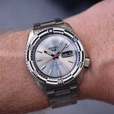 Seiko 5 Sports Special Edition Silver Dial Silver Steel Strap Watch For Men - SRPK09K1 Buy Now By Seiko