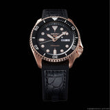 Seiko 5 Sport SKX Automatic Black Dial Black Silicone Strap Watch For Men - SRPD76K1 Buy Now By Seiko