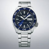 Seiko 5 Sports Automatic Blue Dial Silver Steel Strap Watch for Men - SRPK97K1 Buy Now By Seiko