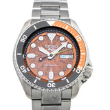Seiko 5 Sports Sonar Special Edition Brown Dial Silver Steel Strap Watch For Men - SRPJ47K1 Buy Now By Seiko