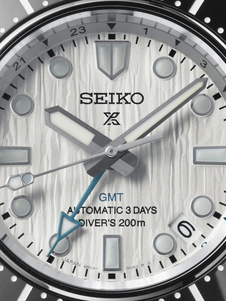 Seiko Prospex Sea Arctic Ocean GMT Limited Edition Silver Dial Silver Steel Strap Watch For Men - SPB439J1 Buy Now By Seiko