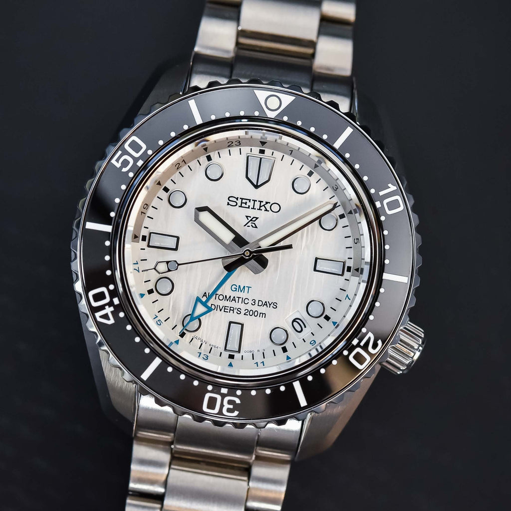 Seiko Prospex Sea Arctic Ocean GMT Limited Edition Silver Dial Silver Steel Strap Watch For Men - SPB439J1 Buy Now By Seiko
