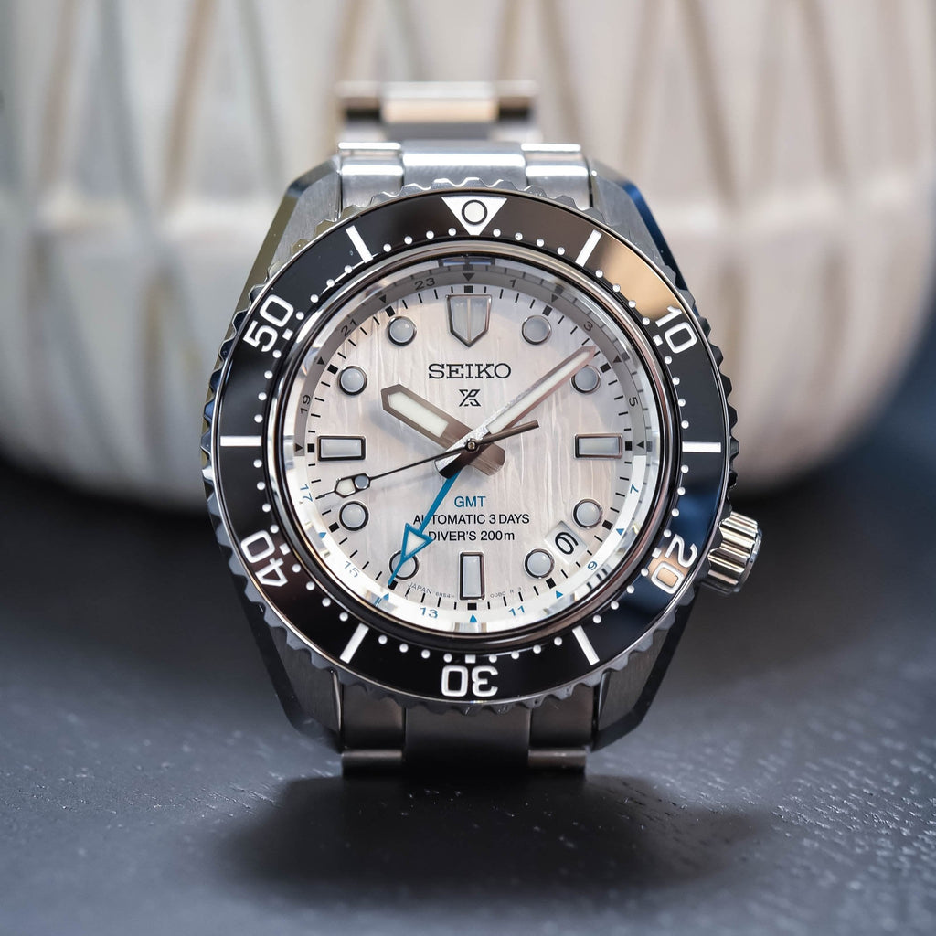 Seiko Prospex Sea Arctic Ocean GMT Limited Edition Silver Dial Silver Steel Strap Watch For Men - SPB439J1 Buy Now By Seiko