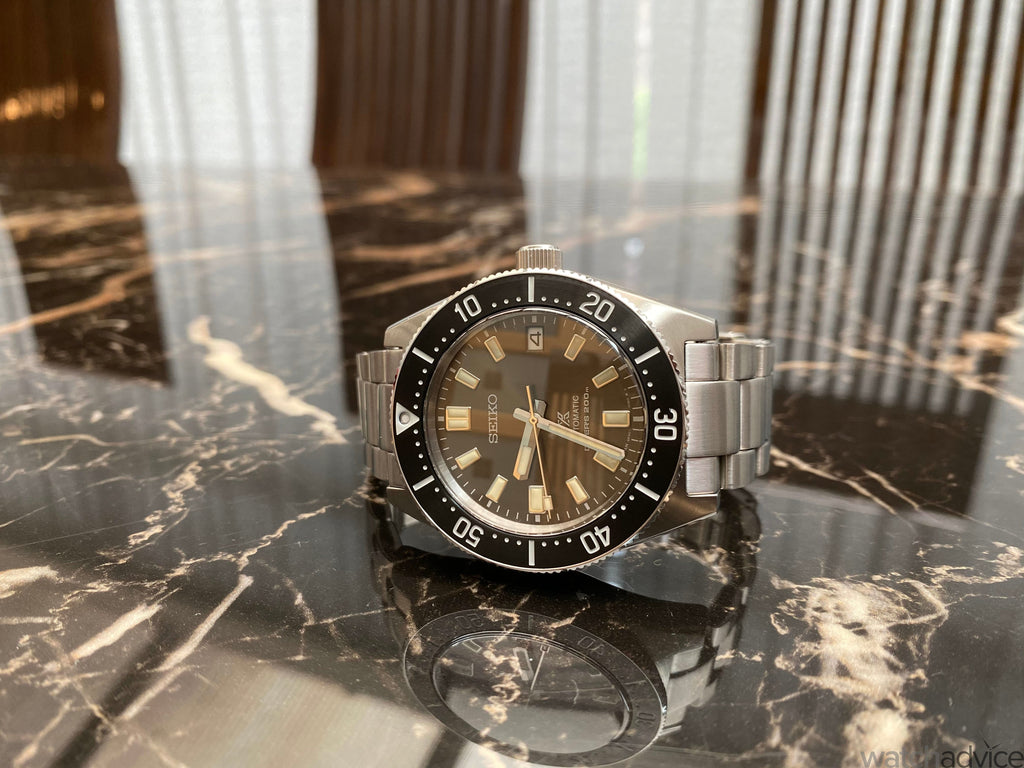 Seiko Prospex 55th Anniversary Edition Brown Dial Silver Steel Strap Watch For Men - SPB145J1 Buy Now By Seiko