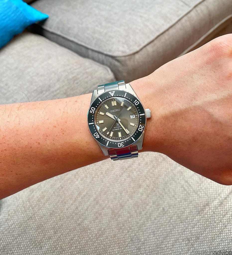 Seiko Prospex 55th Anniversary Edition Brown Dial Silver Steel Strap Watch For Men - SPB145J1 Buy Now By Seiko