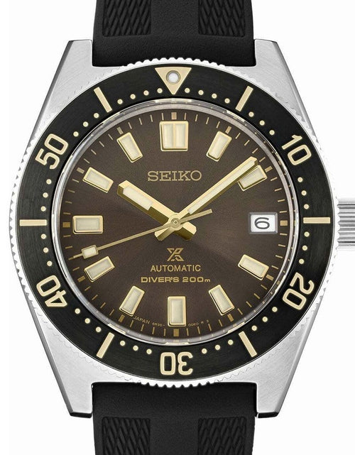 Seiko Prospex 1965 Diver's Modern Re-Interpretation Automatic Brown Dial Black Rubber Strap Watch For Men - SPB147J1 Buy Now By Seiko