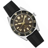 Seiko Prospex 1965 Diver's Modern Re-Interpretation Automatic Brown Dial Black Rubber Strap Watch For Men - SPB147J1 Buy Now By Seiko