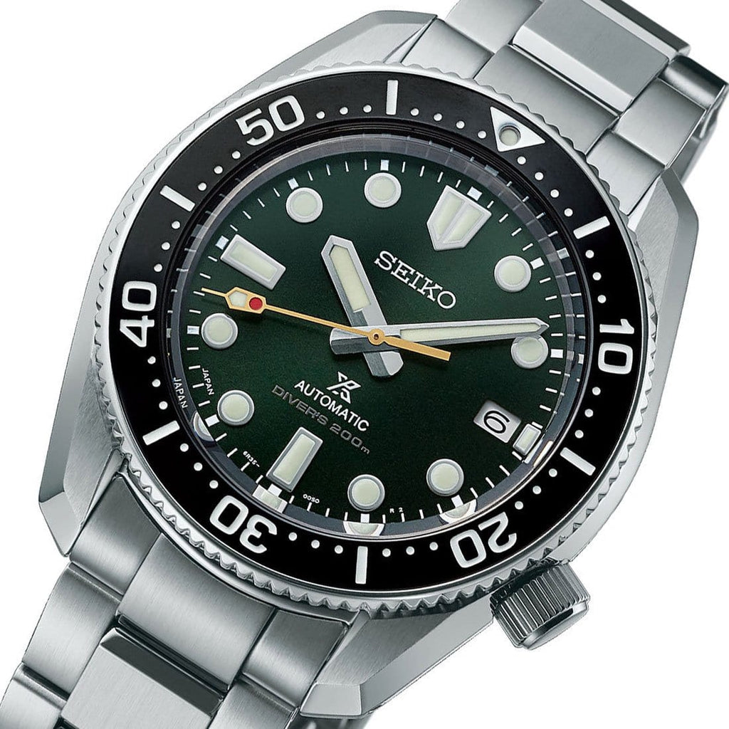 Seiko Prospex 140th Anniversary Limited Divers Green Dial Silver Steel Strap Watch For Men - SPB207J1 Buy Now By Seiko