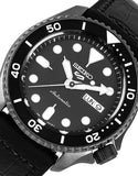 Seiko 5 Sport Automatic Black Dial Black Silicone Strap Watch For Men - SRPD65K3 Buy Now By Seiko