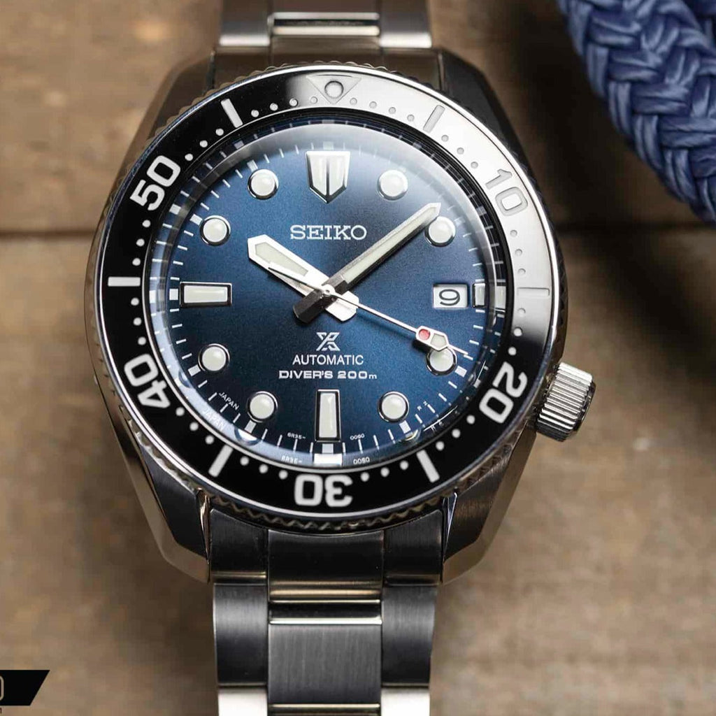 Seiko Prospex Sea Automatic Diver Green Dial Silver Steel Strap Watch For Men - SPB187J1 Buy Now By Seiko