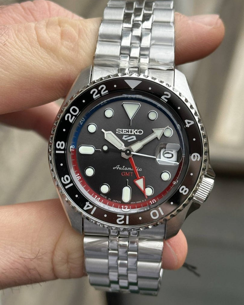 Seiko 5 Sports Special Edition Automatic Grey Dial Silver Steel Strap Watch For Men - SSK019K1 Buy Now By Seiko