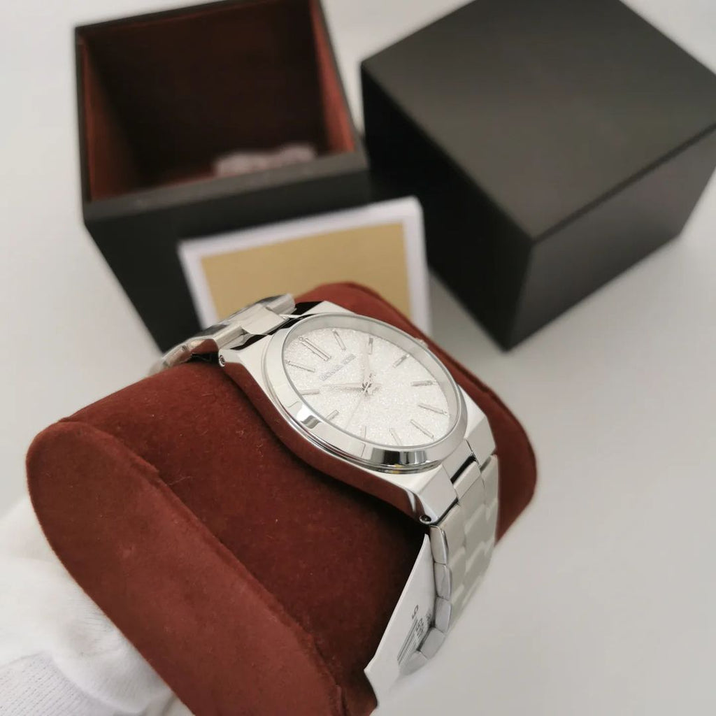 Michael Kors Channing Three Hand Silver Dial Silver Steel Strap Watch For Women - MK6626 Buy Now By Michael Kors