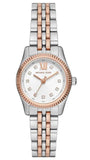 Michael Kors Lexington Three-Hand White Dial Two Tone Steel Strap Watch for Women - MK4817 Buy Now By Michael Kors