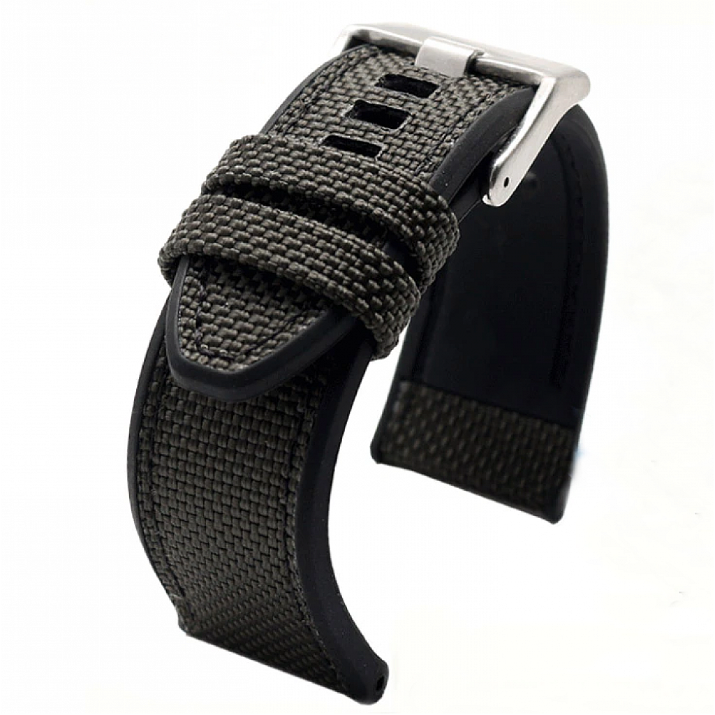 Diesel Mr Daddy 2.0 Chronograph Grey Dial Black Nylon Strap Watch For Men - DZ7420 Buy Now By Diesel