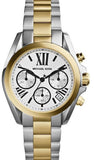 Michael Kors Bradshaw Chronograph Silver Dial Two Tone Steel Strap Watch For Women - MK5855 Buy Now By Michael Kors