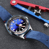 Seiko Prospex PADI Special Edition Divers 200M Blue Dial Blue Rubber Strap Watch For Men - SPB071J1 Buy Now By Seiko