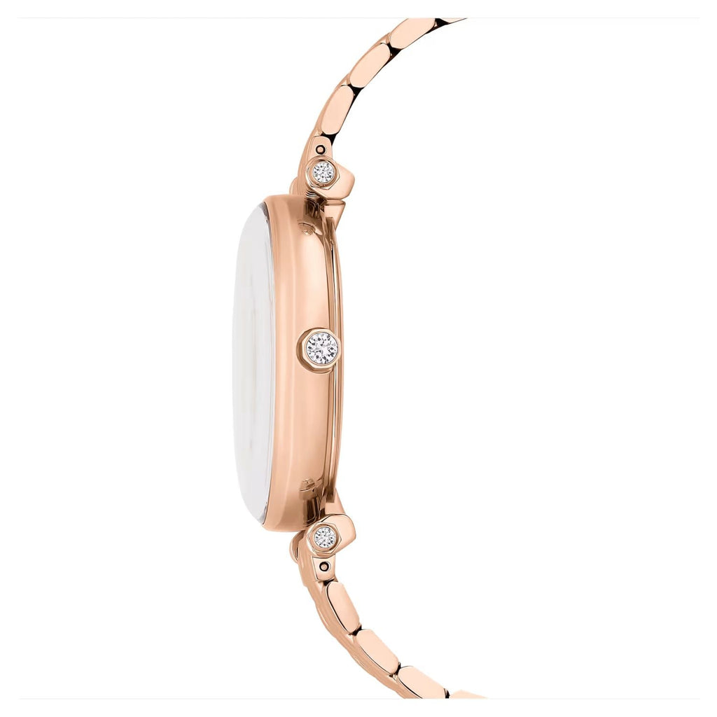 Swarovski Crystalline Wonder Silver Dial Rose Gold Steel Strap Watch for Women - 5656911 Buy Now By Swarovski