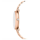Swarovski Crystalline Wonder Silver Dial Rose Gold Steel Strap Watch for Women - 5656911 Buy Now By Swarovski