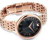 Swarovski Crystalline Chic Analog Black Dial Rose Gold Steel Strap Watch for Women - 5544587 Buy Now By Swarovski