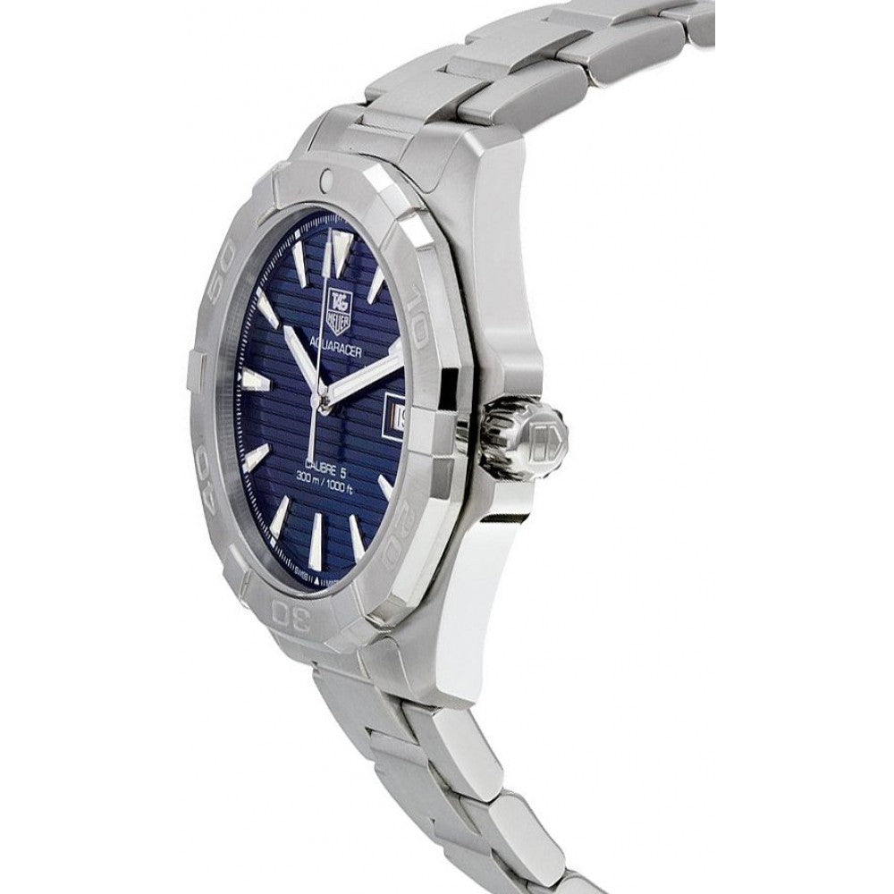 Tag Heuer Aquaracer Automatic Blue Dial Silver Steel Strap Watch for Men - WAY2112.BA0928 Buy Now By Tag Heuer