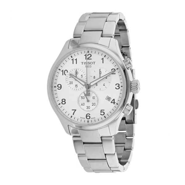 Tissot Chrono XL Classic Silver Dial Silver Steel Strap Watch For Men - T116.617.11.037.00 Buy Now By Tissot