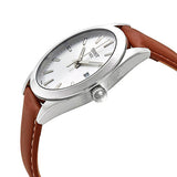 Tissot Gentleman Silver Dial Brown Leather Strap Watch For Men - T127.410.16.031.00 Buy Now By Tissot