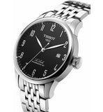 Tissot Le Locle Powermatic 80 Black Dial Silver Steel Strap Watch For Men - T006.407.11.052.00 Buy Now By Tissot