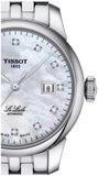 Tissot Le Locle Automatic Diamonds Mother of Pearl Dial Silver Steel Strap Watch For Women - T006.207.11.116.00 Buy Now By Tissot