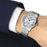 Tissot Le Locle Powermatic 80 Silver Dial Silver Steel Strap Watch for Men - T006.407.11.033.03 Buy Now By Tissot