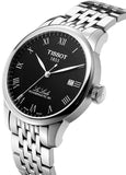 Tissot Le Locle Powermatic 80 Black Dial Silver Steel Strap Watch For Men - T006.407.11.053.00 Buy Now By Tissot