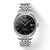 Tissot Le Locle Powermatic 80 Black Dial Silver Steel Strap Watch For Men - T006.407.11.053.00 Buy Now By Tissot