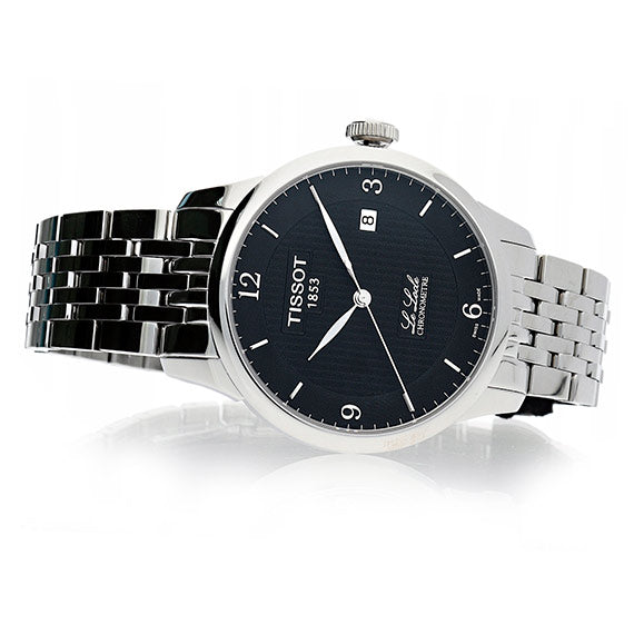 Tissot Le Locle Automatic Black Dial Silver Steel Strap Watch For Men - T006.408.11.057.00 Buy Now By Tissot