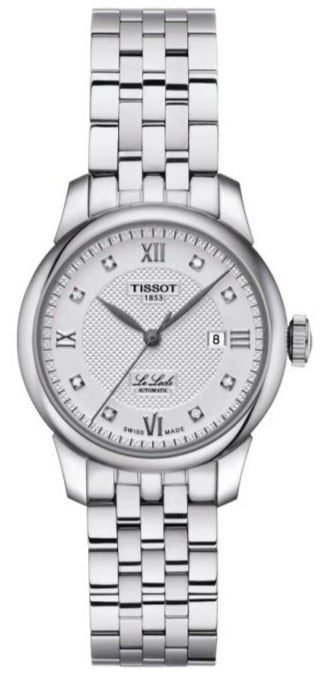 Tissot Le Locle Automatic Lady Silver Dial Silver Steel Strap Watch For Women - T006.207.11.036.00 Buy Now By Tissot