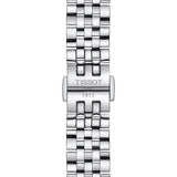 Tissot Le Locle Automatic Diamonds Mother of Pearl Black Dial Silver Steel Strap Watch For Women - T006.207.11.126.00 Buy Now By Tissot