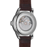 Tissot T Classic Le Locle Automatic Silver Dial Brown Leather Strap Watch For Women - T006.207.16.038.00 Buy Now By Tissot