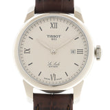 Tissot T Classic Le Locle Automatic Silver Dial Brown Leather Strap Watch For Women - T006.207.16.038.00 Buy Now By Tissot