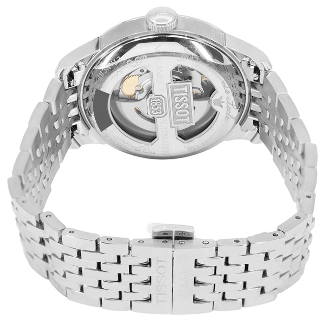 Tissot Le Locle Powermatic 80 Silver Dial Silver Steel Strap Watch for Men - T006.407.11.033.03 Buy Now By Tissot