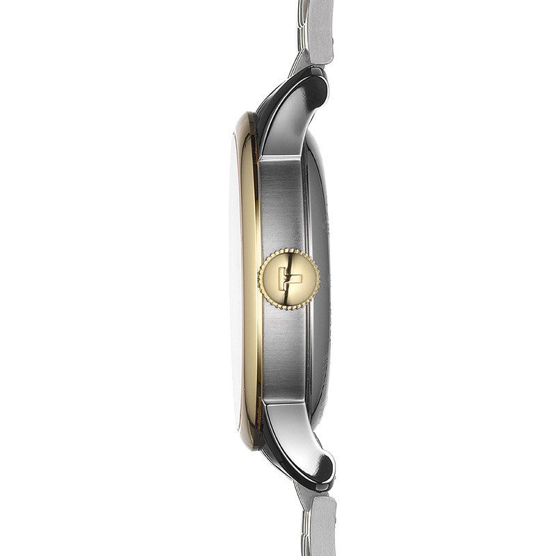 Tissot T Classic Le Locle Powermatic 80 Silver Dial Two Tone Steel Strap Watch For Men - T0064072203301 Buy Now By Tissot