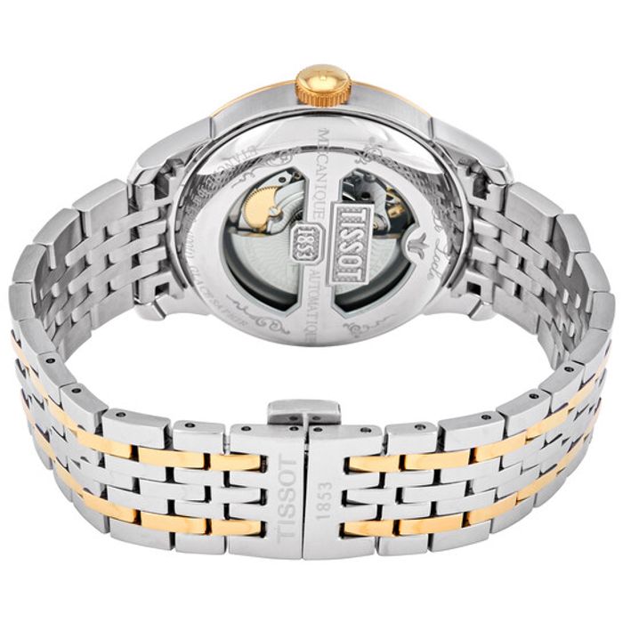 Tissot T Classic Le Locle Powermatic 80 Silver Dial Two Tone Steel Strap Watch For Men - T0064072203301 Buy Now By Tissot