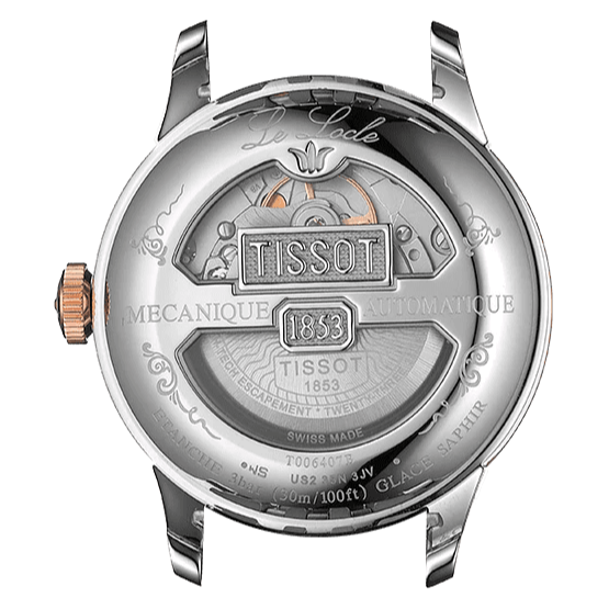 Tissot Le Locle Powermatic 80 Silver Dial Two Tone Steel Strap Watch For Men - T006.407.22.036.01 Buy Now By Tissot