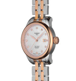 Tissot Le Locle Automatic Lady Mother of Pearl Dial Two Tone Steel Strap Watch For Women - T006.207.22.116.00 Buy Now By Tissot