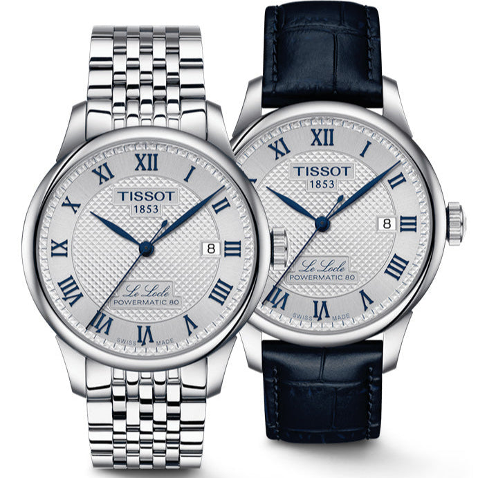 Tissot Le Locle Powermatic 80 Silver Dial Silver Steel Strap Watch for Men - T006.407.11.033.03 Buy Now By Tissot