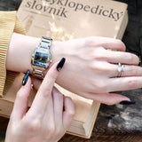 Tissot T Wave Black Dial Silver Steel Strap Watch for Women - T02.1.285.52 Buy Now By Tissot